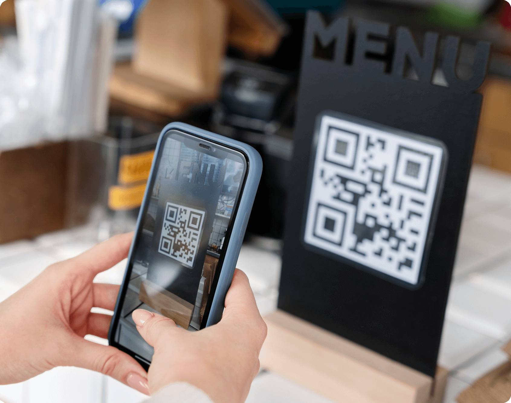 QR menu dla restauracji